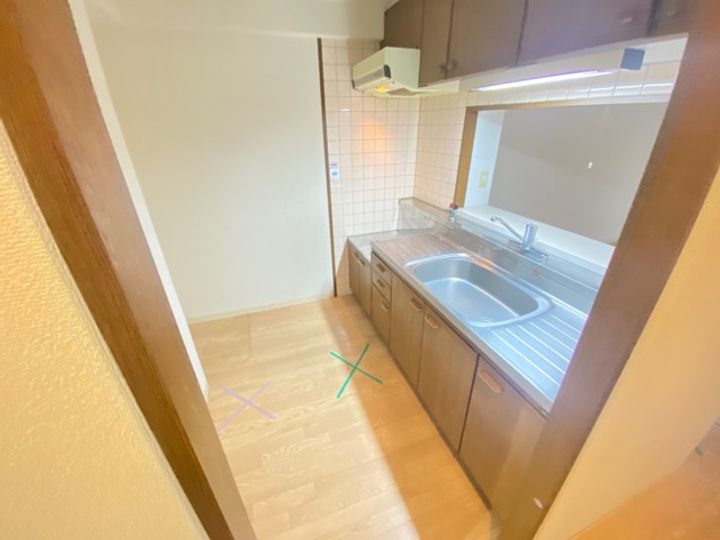 大阪府高石市西取石7丁目(マンション)の賃貸物件のキッチン