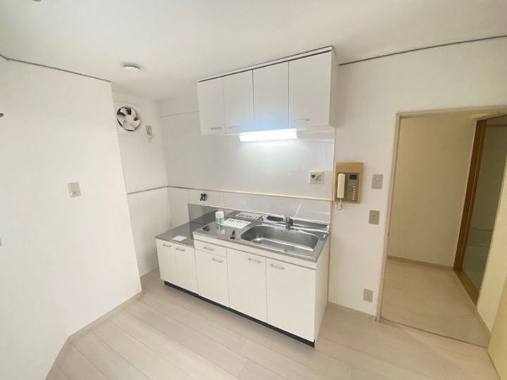 大阪府堺市中区深井水池町(マンション)の賃貸物件のキッチン