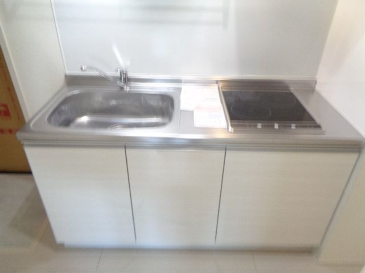 大阪府堺市西区鳳東町5丁(アパート)の賃貸物件のキッチン
