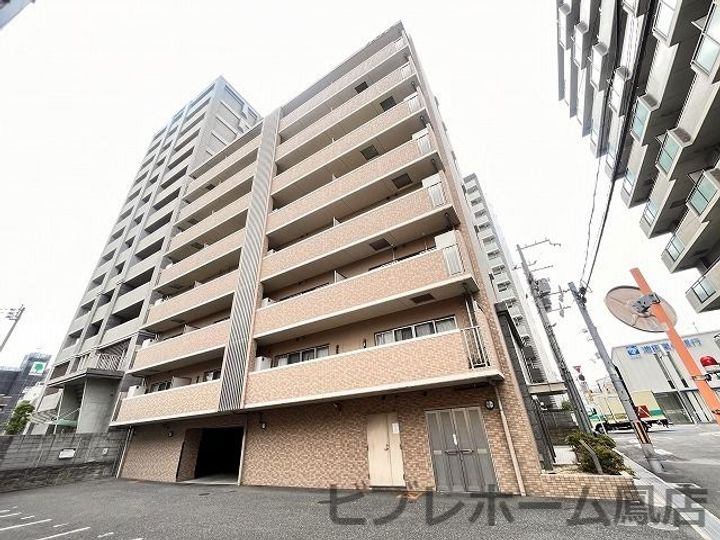 大阪府泉大津市田中町(マンション)の賃貸物件の外観