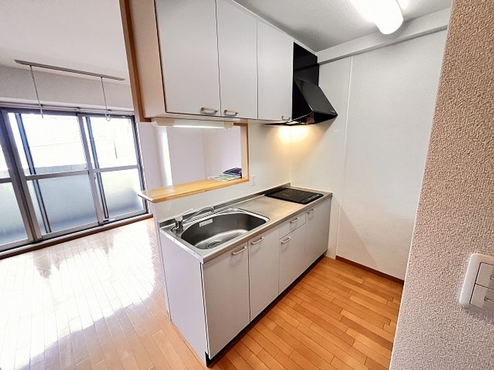 大阪府泉大津市田中町(マンション)の賃貸物件のキッチン