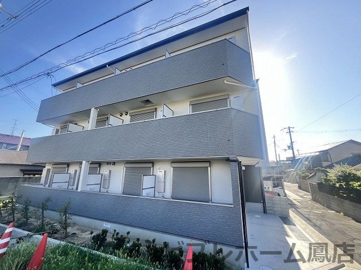 大阪府堺市西区下田町(アパート)の賃貸物件の外観
