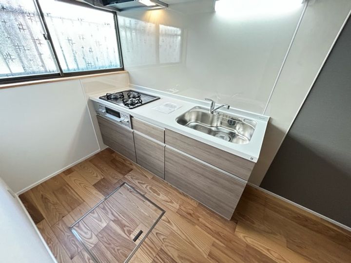 大阪府堺市西区鳳中町8丁(テラスハウス)の賃貸物件のキッチン