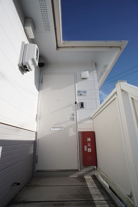 プライムコート富塚の玄関