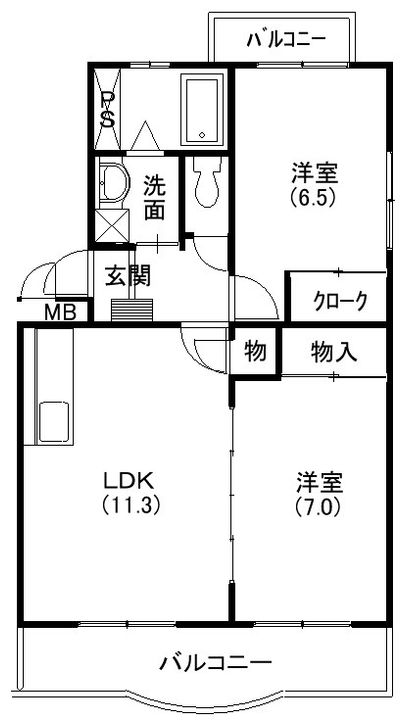エスポワール・マキの間取り