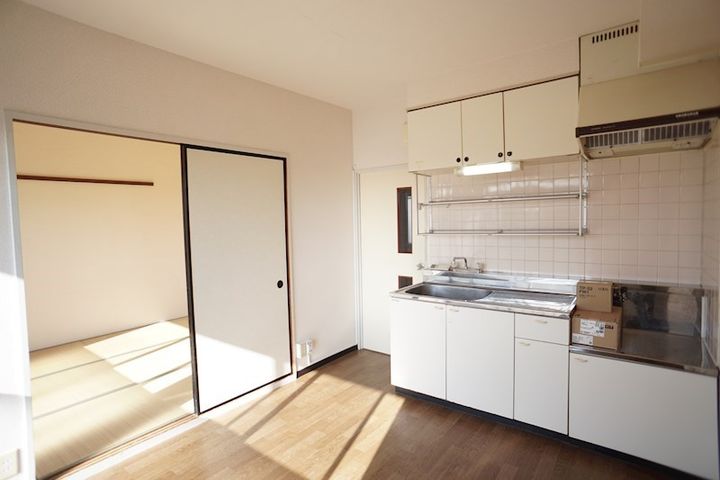 マンション歩の居間
