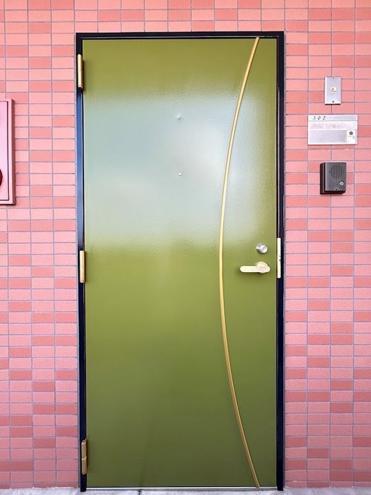 マイルストーンの玄関