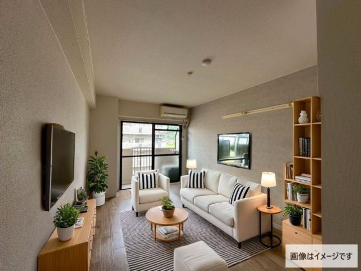 セントラルリバー祇園0503の居間