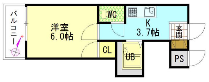 Rigid Three0302の間取り