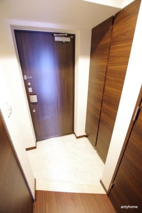 グランカーサ難波元町の玄関
