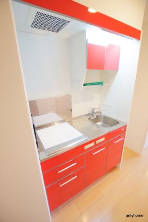 大阪府大阪市北区長柄中1丁目(マンション)の賃貸物件のキッチン