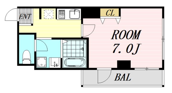 IF西梅田の間取り