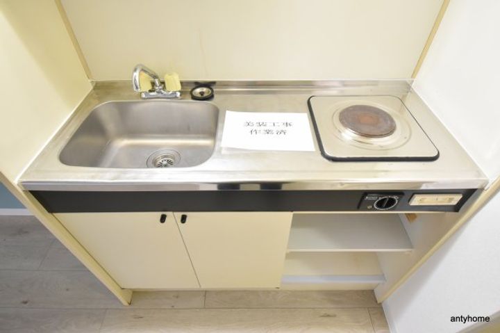 大阪府吹田市豊津町(マンション)の賃貸物件のキッチン