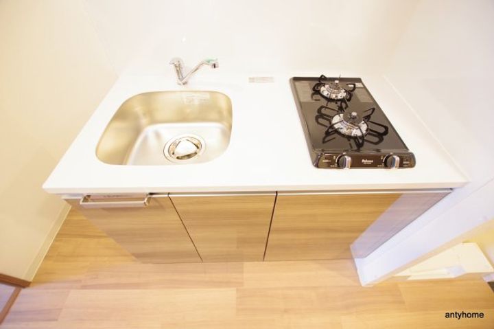 大阪府大阪市淀川区宮原1丁目(マンション)の賃貸物件のキッチン