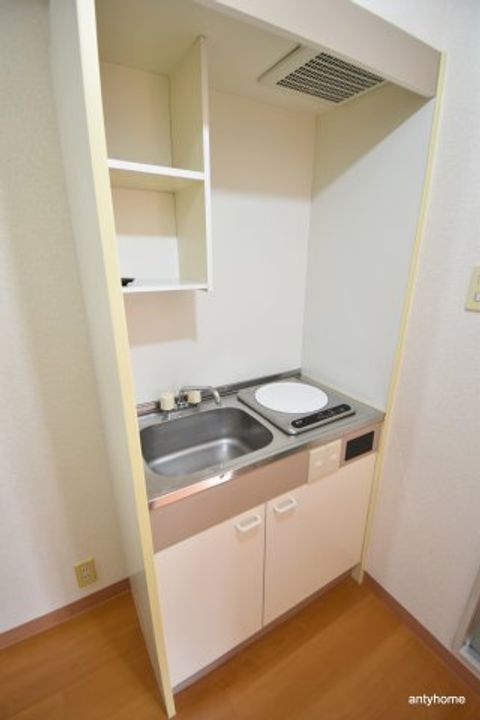 大阪府大阪市東淀川区東中島1丁目(マンション)の賃貸物件のキッチン