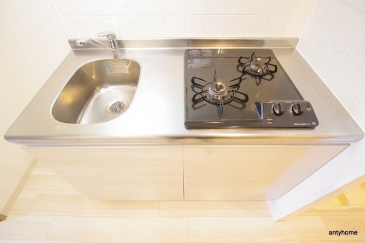 大阪府大阪市都島区片町1丁目(マンション)の賃貸物件のキッチン