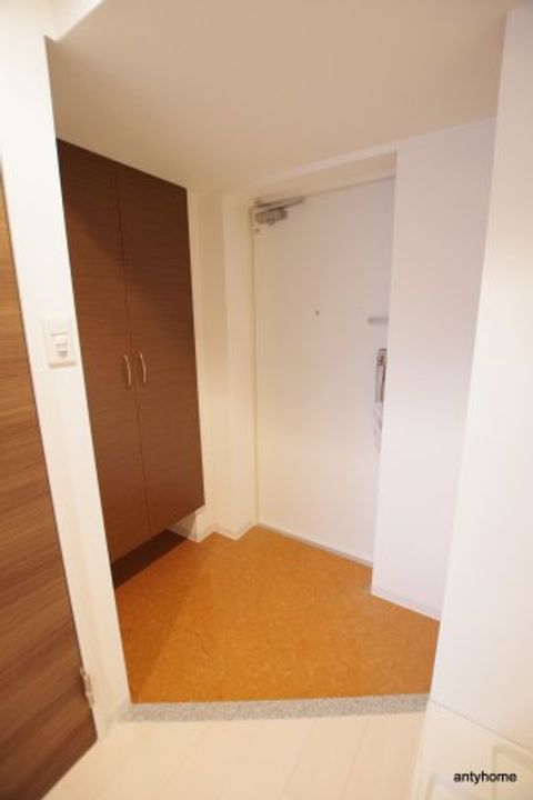 Luxe西長堀の玄関