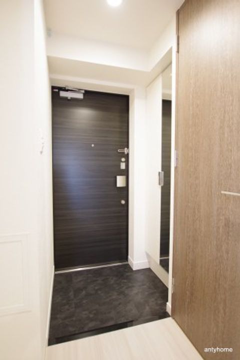 プレサンス森ノ宮THEゲートの玄関