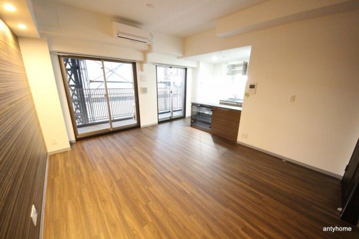 大阪府大阪市北区堂島3丁目(マンション)の賃貸物件の居間