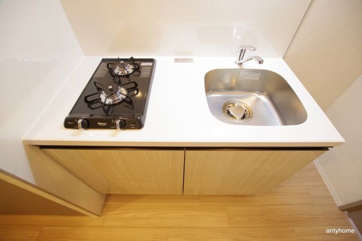 大阪府大阪市東淀川区豊新5丁目(マンション)の賃貸物件のキッチン