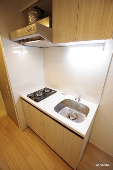 大阪府大阪市東淀川区豊新5丁目(マンション)の賃貸物件のキッチン