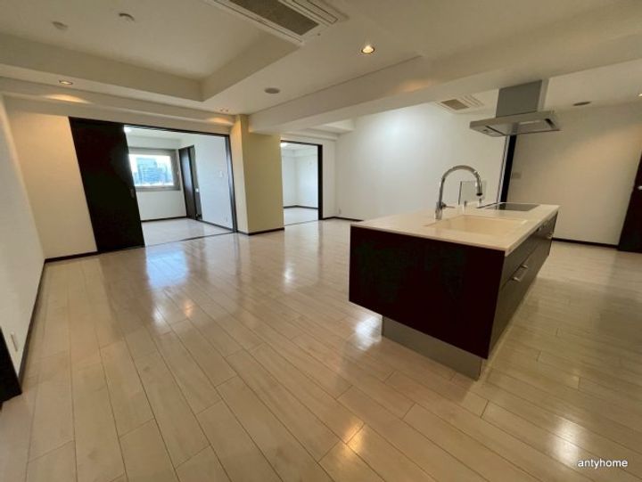 大阪府大阪市淀川区十三東1丁目(マンション)の賃貸物件の居間