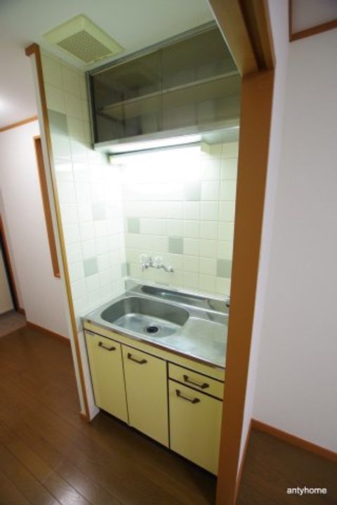 大阪府大阪市都島区御幸町1丁目(マンション)の賃貸物件のキッチン