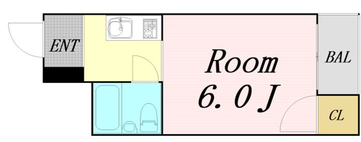 リバティー御幸の間取り