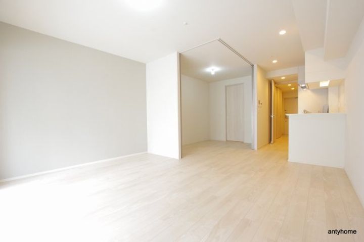 大阪府大阪市中央区瓦屋町1丁目(マンション)の賃貸物件の居間
