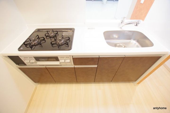 大阪府大阪市浪速区元町2丁目(マンション)の賃貸物件のキッチン