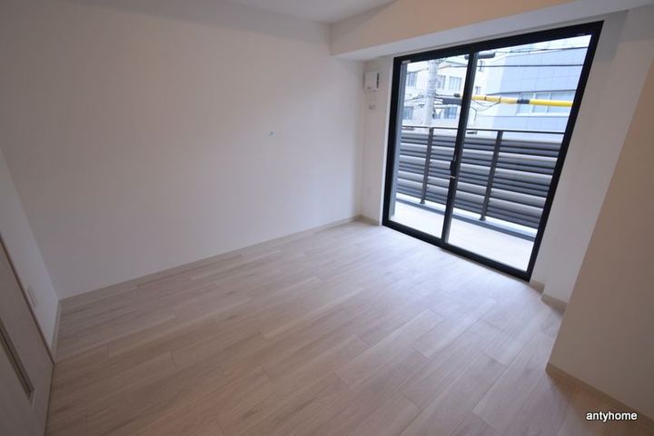 ジオエント新町の寝室