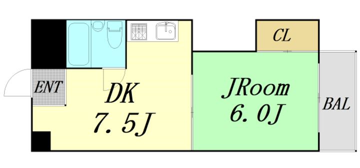 レジデンス都島の間取り