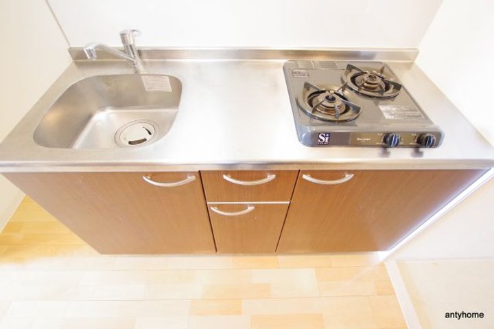 大阪府大阪市東淀川区東淡路4丁目(マンション)の賃貸物件のキッチン