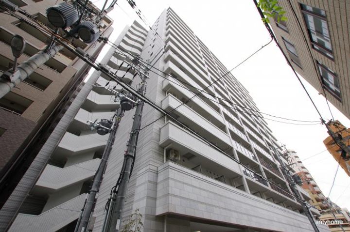 大阪府大阪市中央区東高麗橋(マンション)の賃貸物件の外観