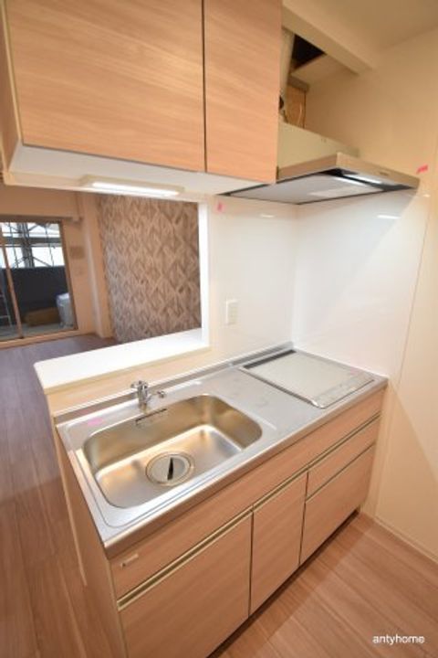 大阪府大阪市東淀川区西淡路1丁目(マンション)の賃貸物件のキッチン