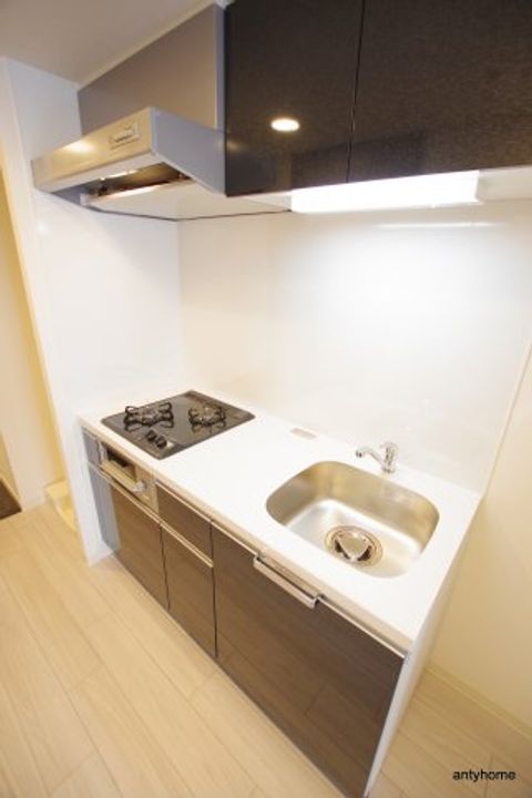 大阪府大阪市中央区高津1丁目(マンション)の賃貸物件のキッチン