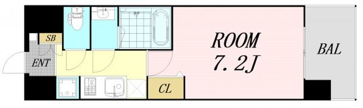 Splendide NAMBAIIIの間取り