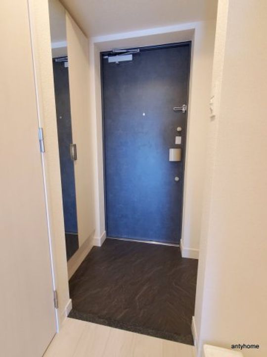 アドバンス大阪城北グレカーレの玄関