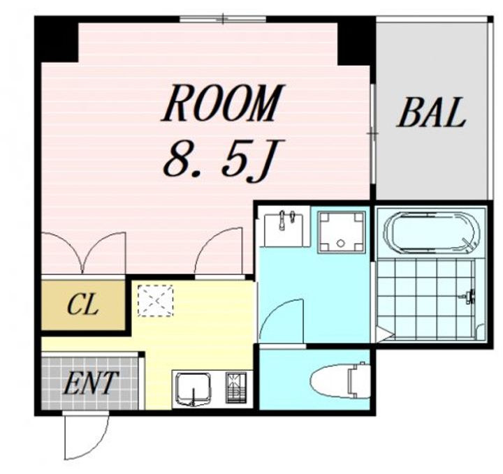 IF都島の間取り