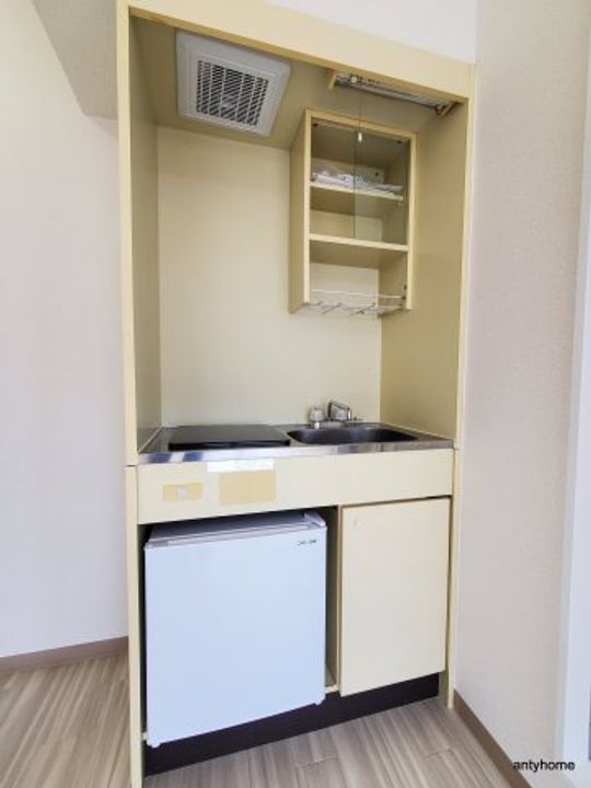 大阪府大阪市淀川区木川西1丁目(マンション)の賃貸物件のキッチン