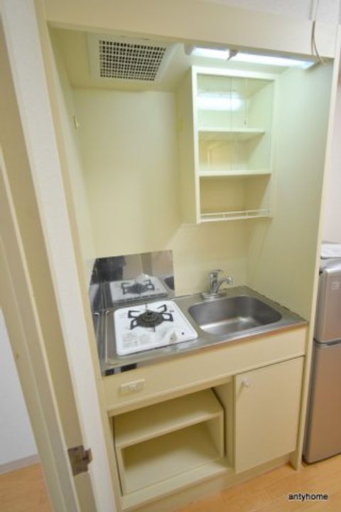 大阪府大阪市東淀川区柴島2丁目(マンション)の賃貸物件のキッチン
