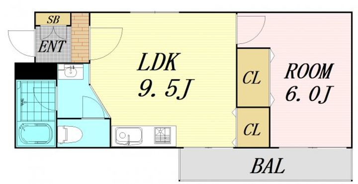増田マンションの間取り
