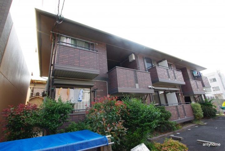 白樺ハイツの外観