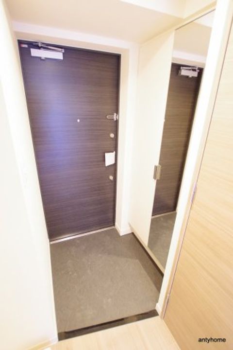 プレサンス OSAKA DOMECITY クロスティの玄関