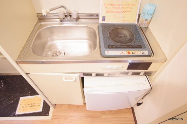 大阪府大阪市淀川区木川西2丁目(マンション)の賃貸物件のキッチン