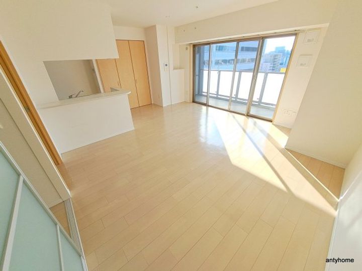 大阪府大阪市中央区十二軒町(マンション)の賃貸物件の居間