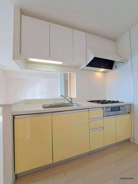 大阪府大阪市中央区十二軒町(マンション)の賃貸物件のキッチン