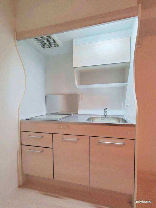 大阪府吹田市江坂町2丁目(マンション)の賃貸物件のキッチン