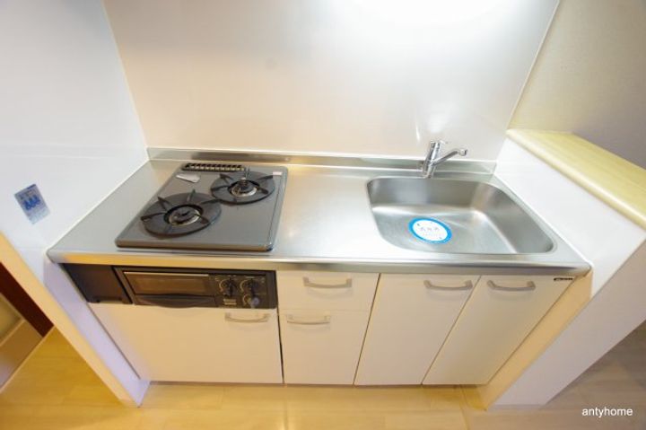 大阪府大阪市淀川区木川東4丁目(マンション)の賃貸物件のキッチン