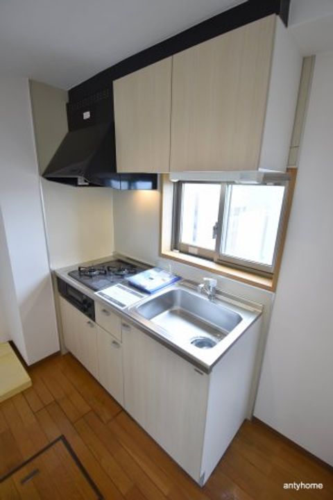 大阪府吹田市江の木町(マンション)の賃貸物件のキッチン